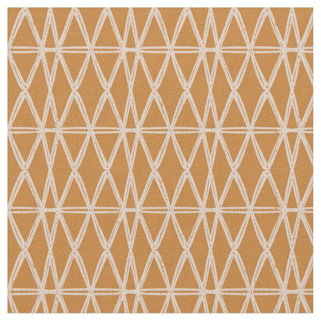 Tissu Diamond Lattice contemporary modern triangle (Fermer)