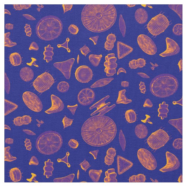 Tissu Diatomées au néon (Fermer)