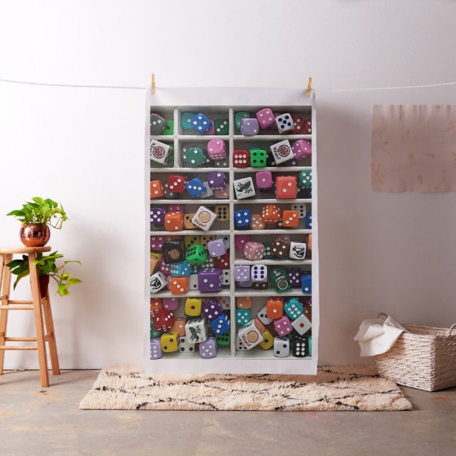 Tissu Dice Mania Fabric (In Situ)