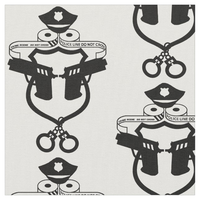Tissu d'icône d'ensemble de noir de police de (Fermer)
