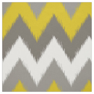 Tissu d'Ikat Chevron