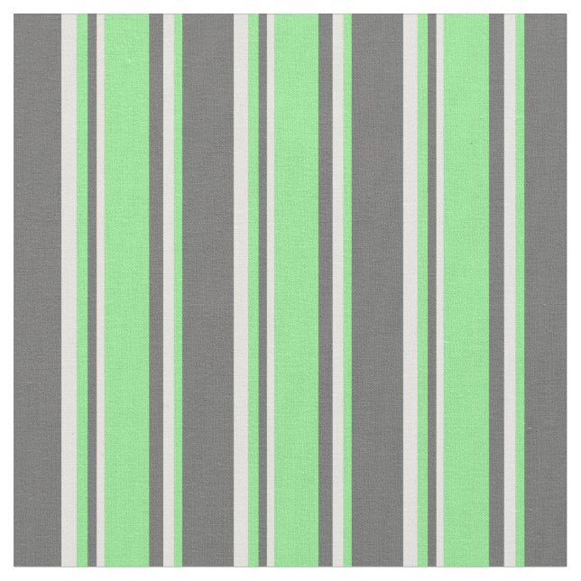 Tissu Dim Grey, Light Green et Light Cyan Motif (Fermer)