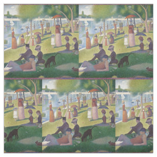 Tissu Dimanche sur La Grande Jatte Seurat Peinture