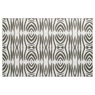 Tissu d'impression Abstrait noir blanc Zèbre