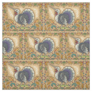 TISSU DÎNDE DE LA FÊTE DE THANKSGIVING LICORNE, FANTASIE