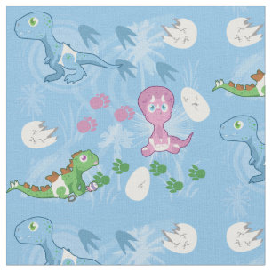 Tissu Dino Babies
