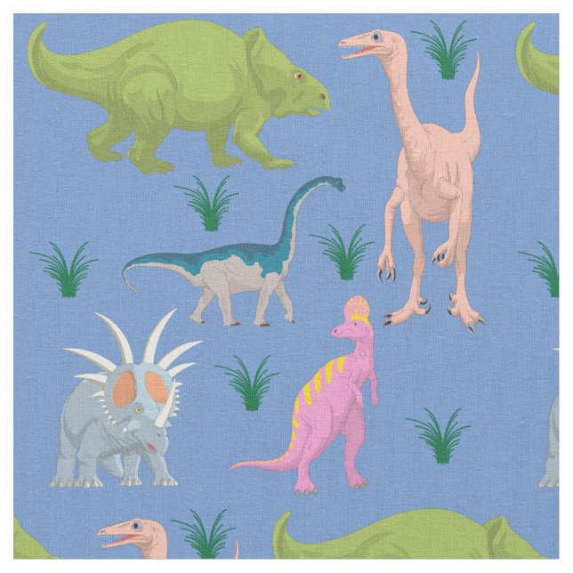 Tissu Dinosaur coloré enfants bébé bébé crèche (Fermer)