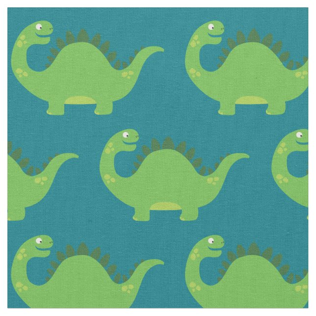 Tissu Dinosaur Enfants Cute Dino (Fermer)