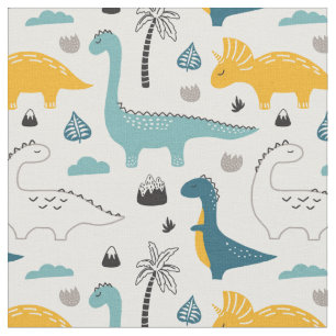 Tissu Dinosaure