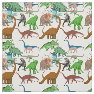 Tissu Dinosaure