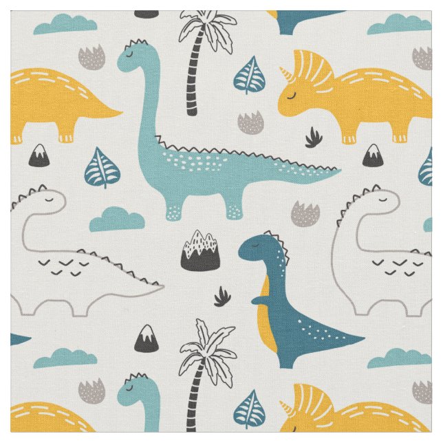 Tissu Dinosaures (Fermer)
