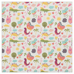 Tissu Dinosaures