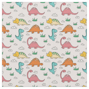 Tissu Dinosaures