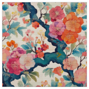 Tissu d'inspiration kimono japonaise