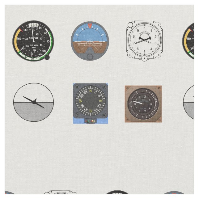 Tissu d'instrument d'avion (Fermer)