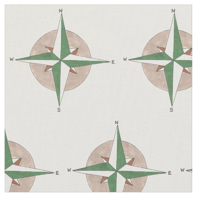 Tissu Direction Compass Camping Randonnée Alpinisme (Fermer)