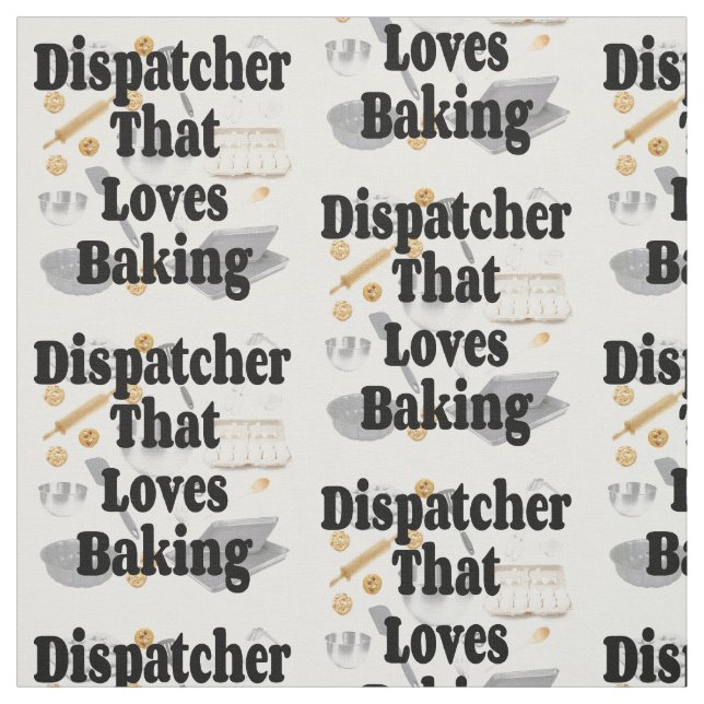 Tissu Dispatcher aime la cuisson (Échantillon)