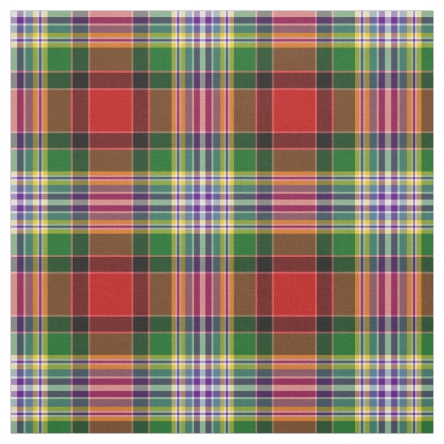 Tissu District de Dundee Tartan (Échantillon)