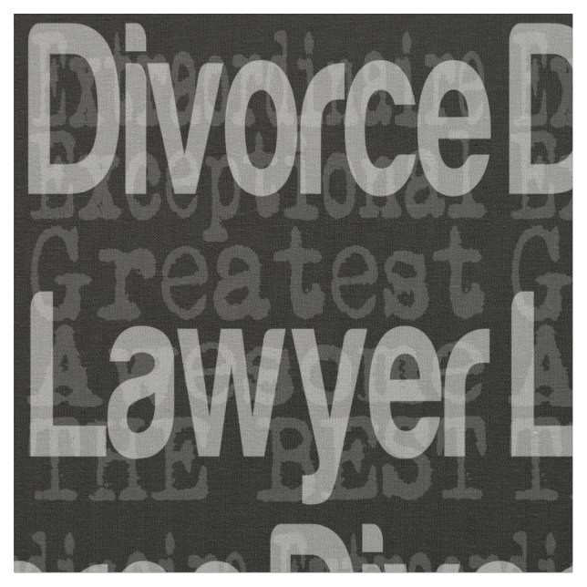 Tissu Divorce Avocat Extraordinaire (Fermer)