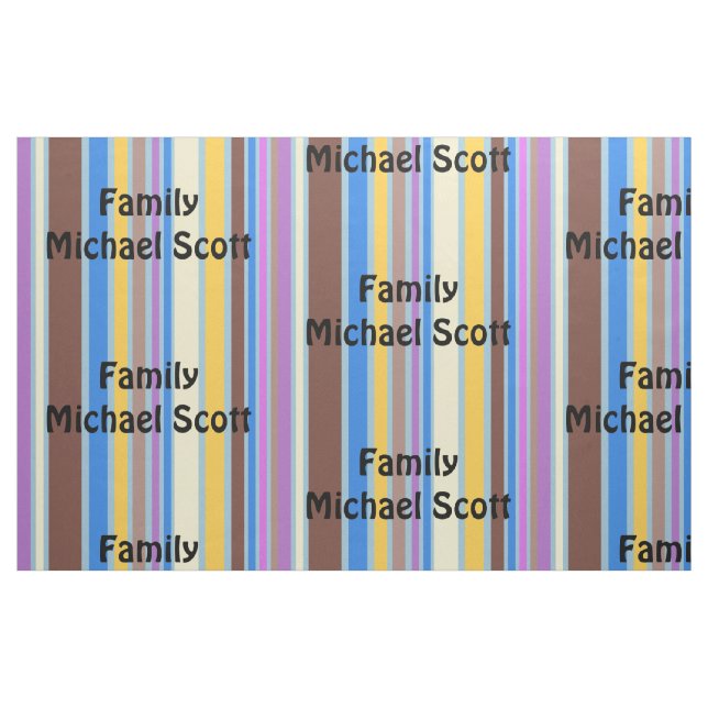 Tissu do-it-yourself - Customisez votre texte, image, co (Fat Quarter)