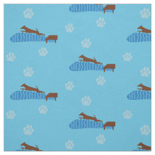 Tissu Dock Jumping Chien