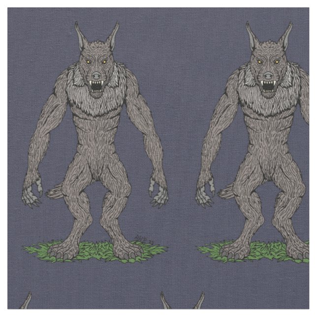 Tissu Dogman Cryptid ou Werewolf (Fermer)