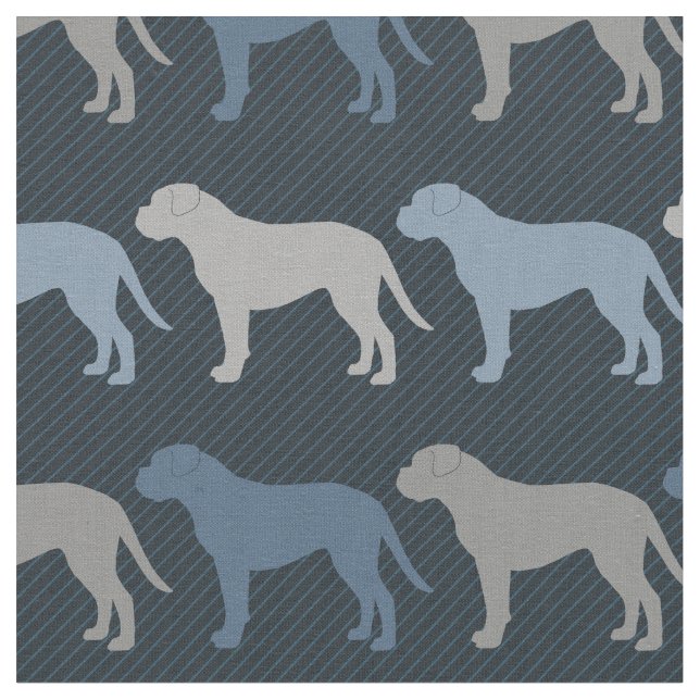 Tissu Dogue de Bordeaux (Fermer)