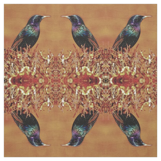 Tissu d'oiseau d'étourneau (Échantillon)