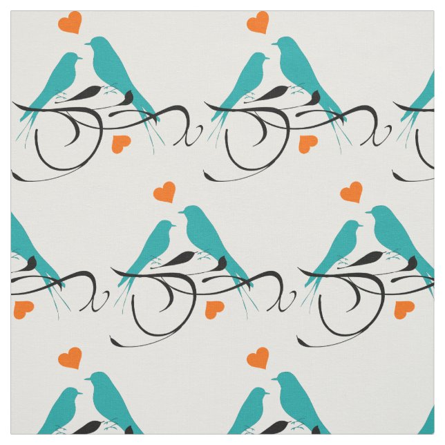 Tissu d'oiseaux (Échantillon)
