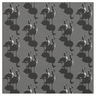 Tissu d'oiseaux aquatiques de tissu d'oie du