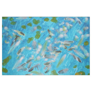 Tissu d'oiseaux marins