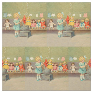 Tissu Dolly Lave fille Vintage Jouer Poupées mignonne