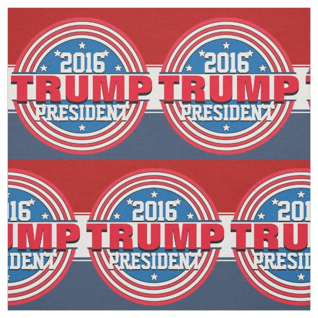 Tissu Donald Trump Président 2016 (Échantillon)