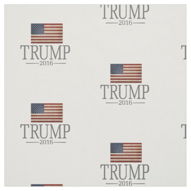 Tissu Donald Trump - Président 2016 (Échantillon)