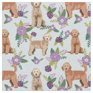 Tissu Doré Doodle