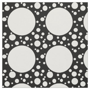 Tissu Dots Douche blanc + votre arrière - plan & idées