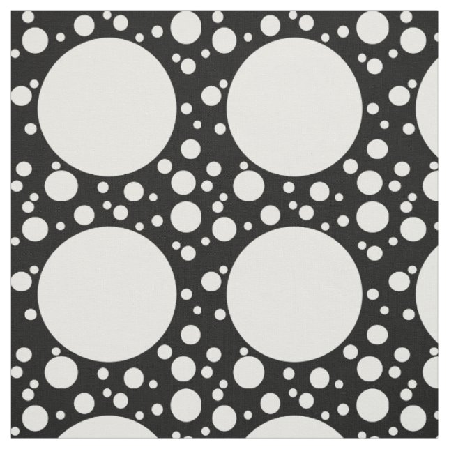 Tissu Dots Douche blanc + votre arrière - plan & idées (Échantillon)