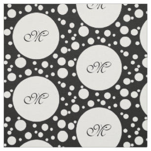 Tissu Dots Douche blanc + votre arrière - plan & idées