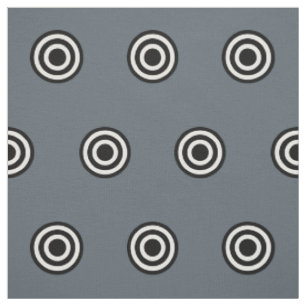 Tissu Dots noir & blanc cible + votre backgr. & idée