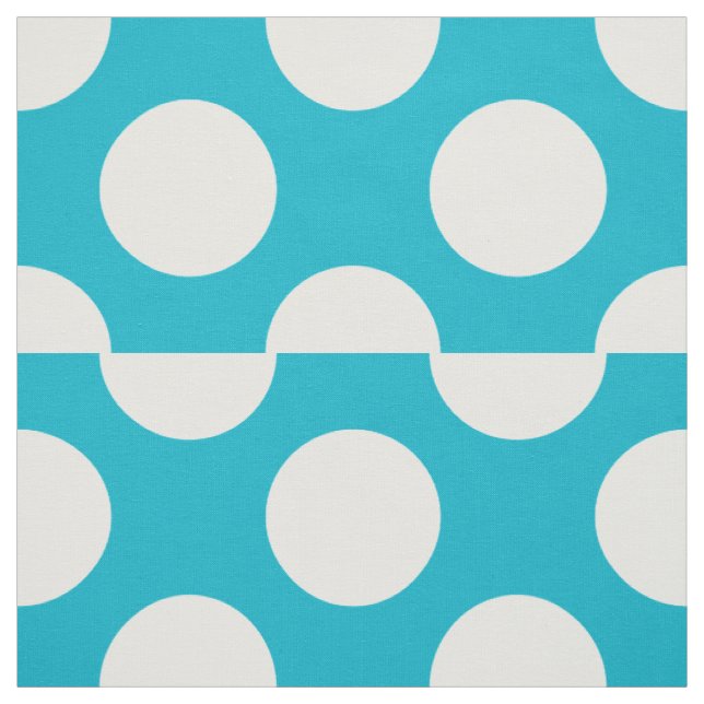 Tissu Dots sans couture motif blanc + votre backgr. (Échantillon)