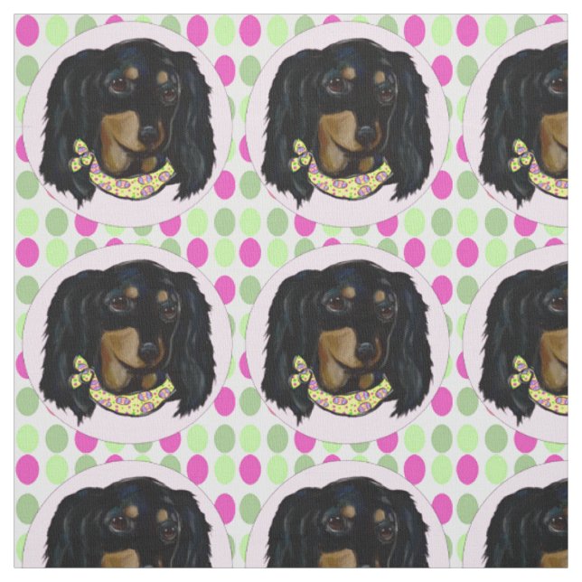 Tissu Doxie Pâques (Échantillon)