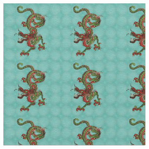 Tissu Dragon chinois