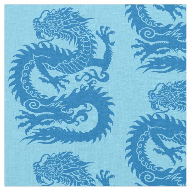 Tissu Dragon chinois traditionnel (Fermer)