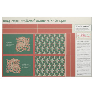 Tissu Dragon do-it-yourself Tapis