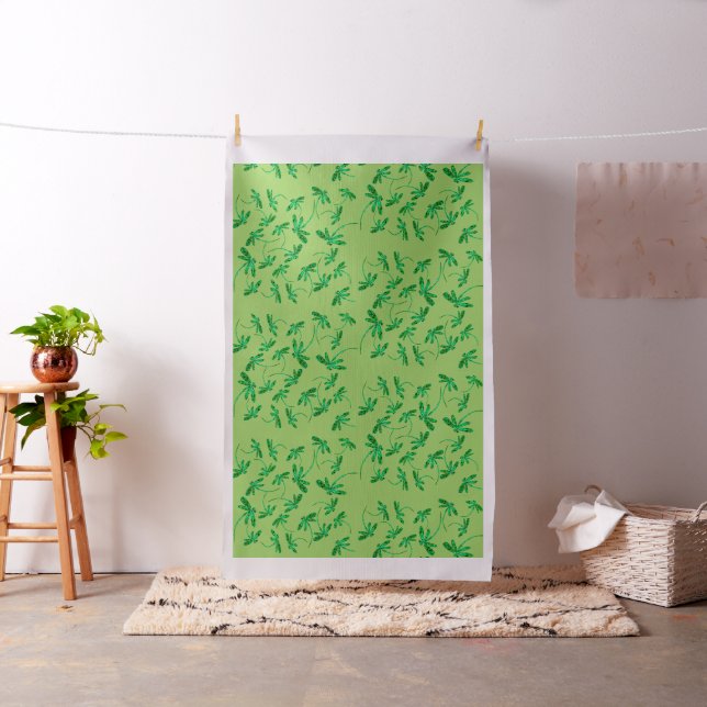 Tissu Dragonfly Flit Neon Green (In Situ)