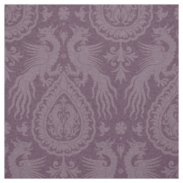 Tissu Dragons médiévaux (Échantillon)