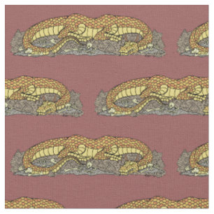 Tissu Drake de feu au repos