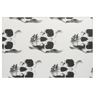 Tissu Dramatique De Tête De Crâne