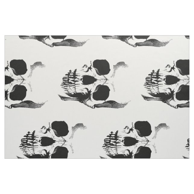 Tissu Dramatique De Tête De Crâne (Yard)