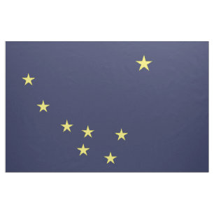 Tissu Drapeau ALASKA -